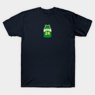 Tom Chambers Seattle Supersonics Jersey Qiangy T-Shirt